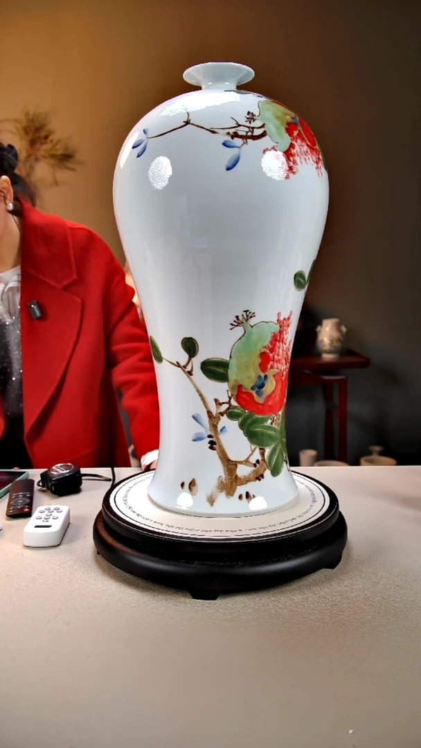 摆件陶景德镇手绘陶瓷46