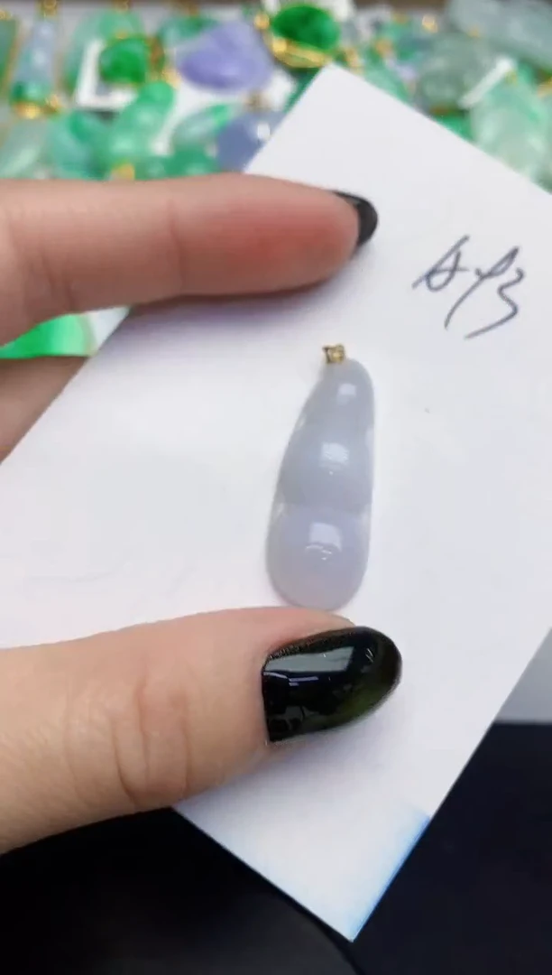 【闪购商品】翡翠颈饰18K金镶嵌00000000000
