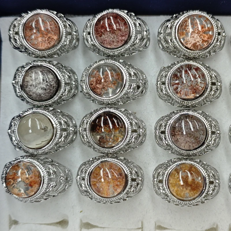 水晶戒指A28-192赠礼盒(多样性发一个)