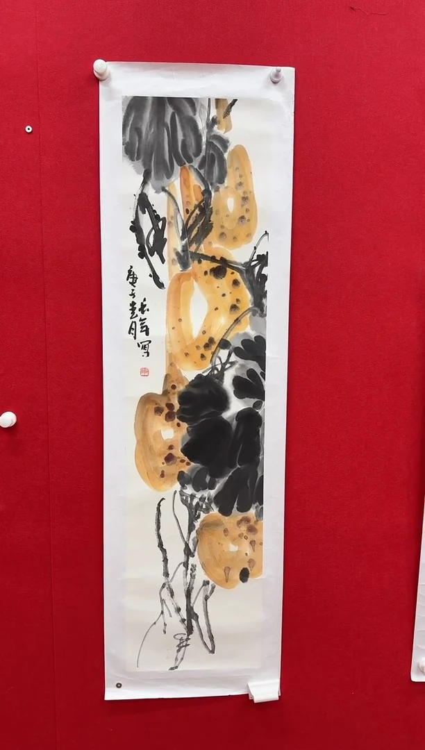 国画y/天津人美-靳长年4平尺作品
