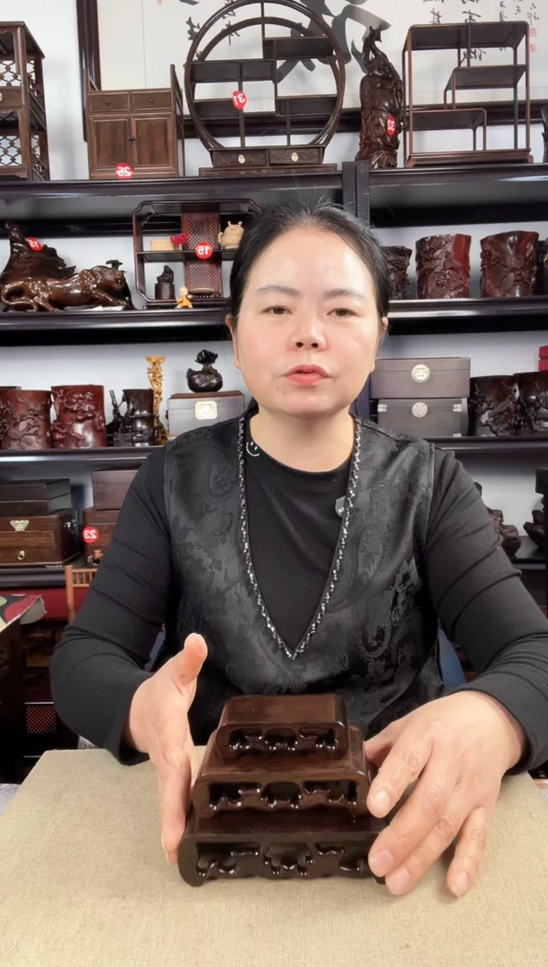 木双龙一套老李红木工艺品