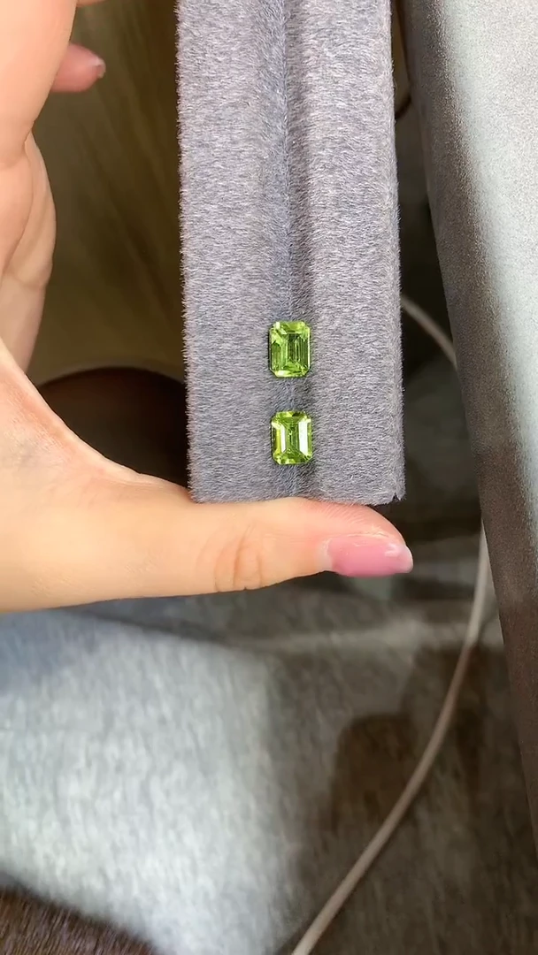 未镶嵌橄榄石笔搁橄榄石裸石多样性发一颗