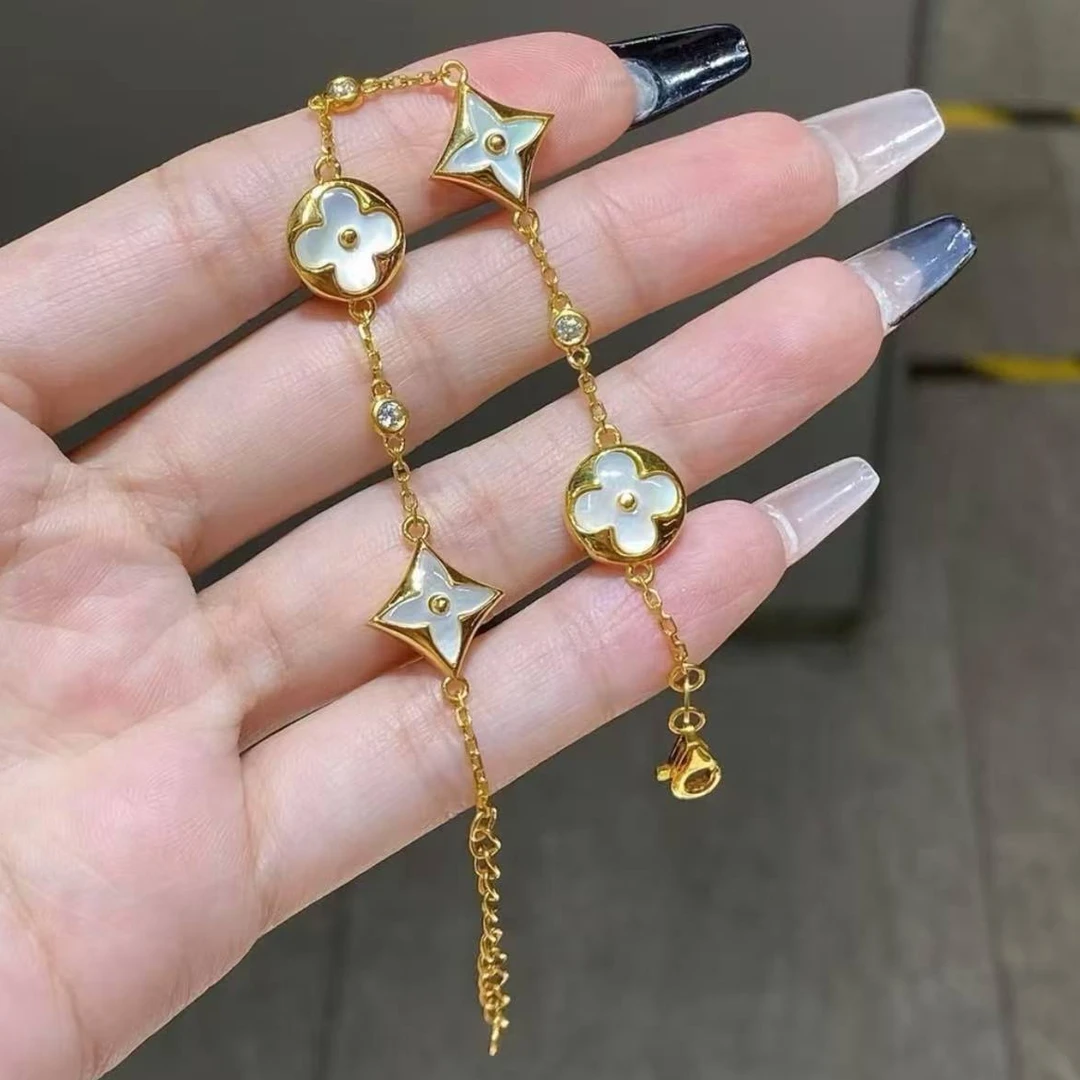 （直播专属）高级轻奢豪镶经典版老花手链百搭款