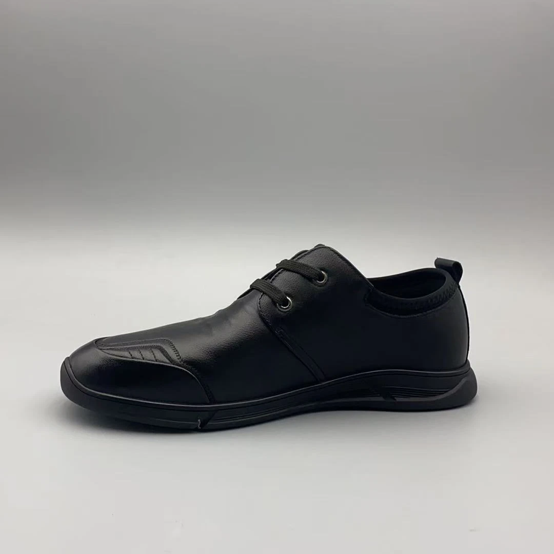 （孤品微瑕介意勿拍）新款轻质厚底系带男士皮鞋休闲鞋C533