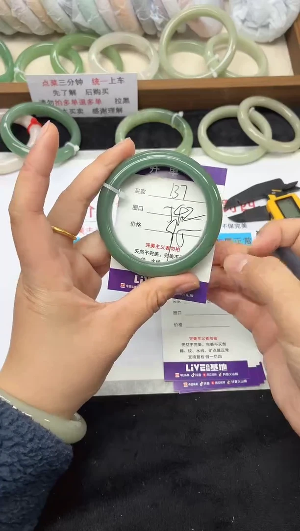 未镶嵌手镯石英质玉137