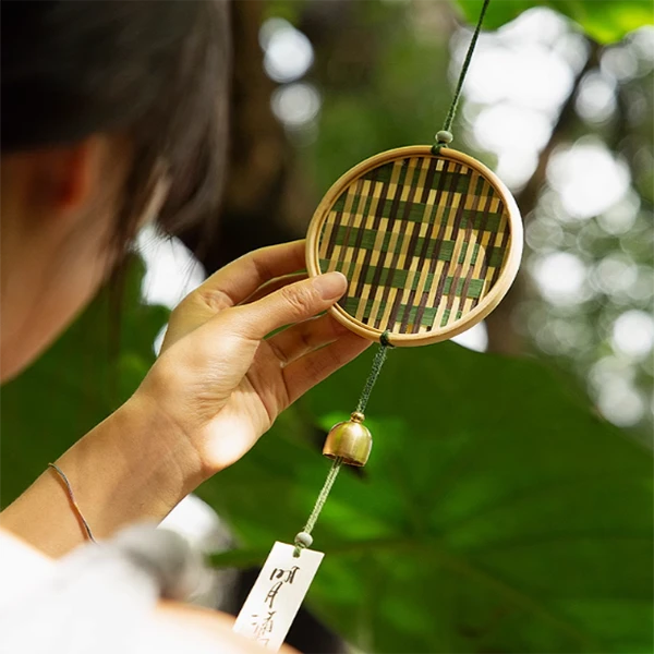 自然造物 竹编风铃
