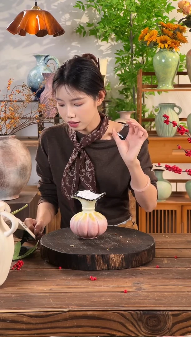 粉橙黛绿-花瓣福袋小号