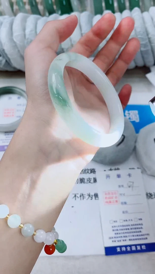 石英质玉手镯未镶嵌47-（61）