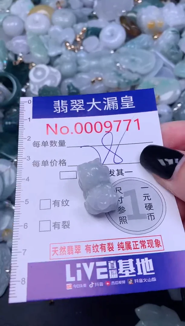 颈饰未镶嵌翡翠9771