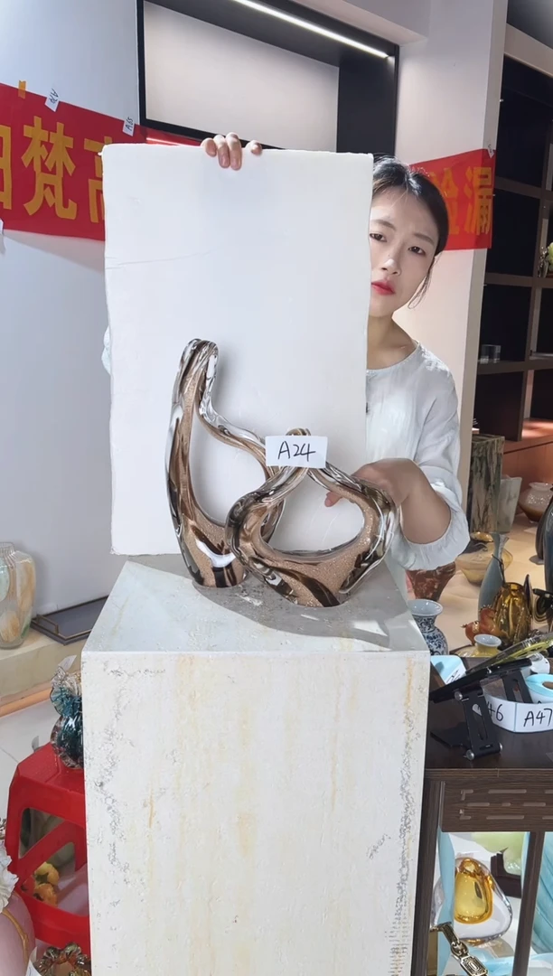琉璃异形摆件清仓A24