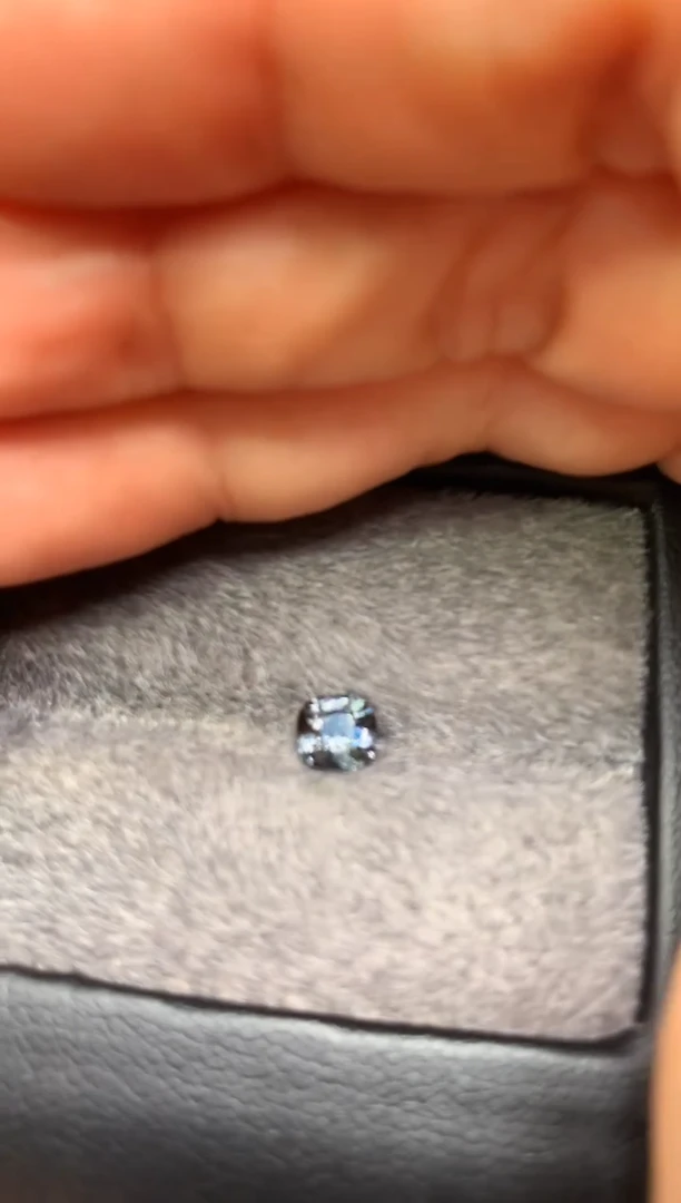 【闪购商品】定制尖晶石裸石未镶嵌枕型 星空色调 0.77ct