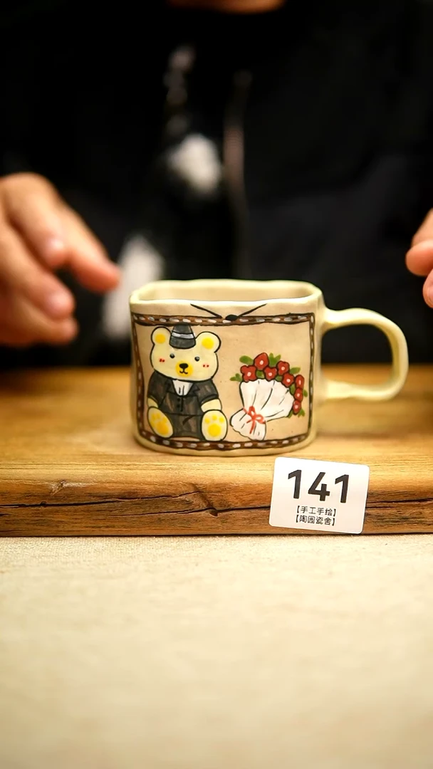 @@陶园瓷舍@@纯手工手绘@高温釉下彩