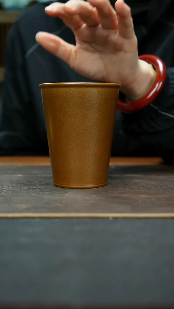 杯福利景德镇紫金釉可乐杯