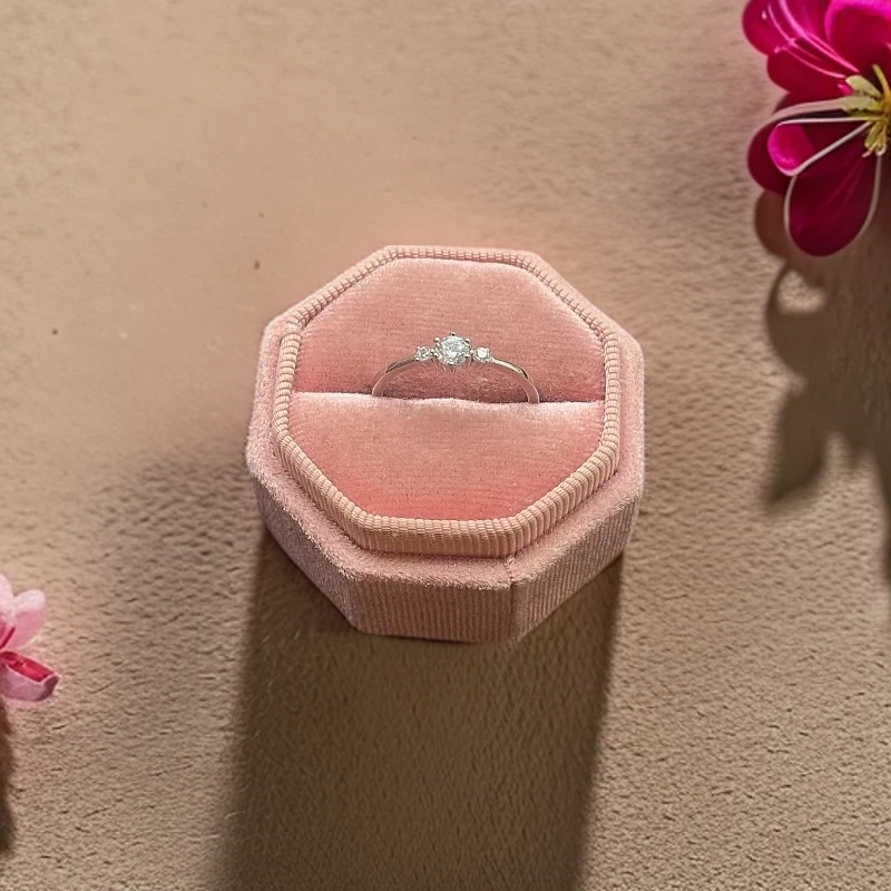 925银莫桑石戒指 初晴30分戒指xx026