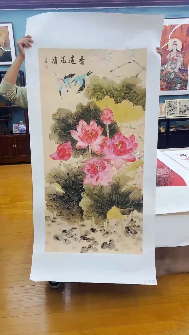 国画九霄甄选国画作品zhb076