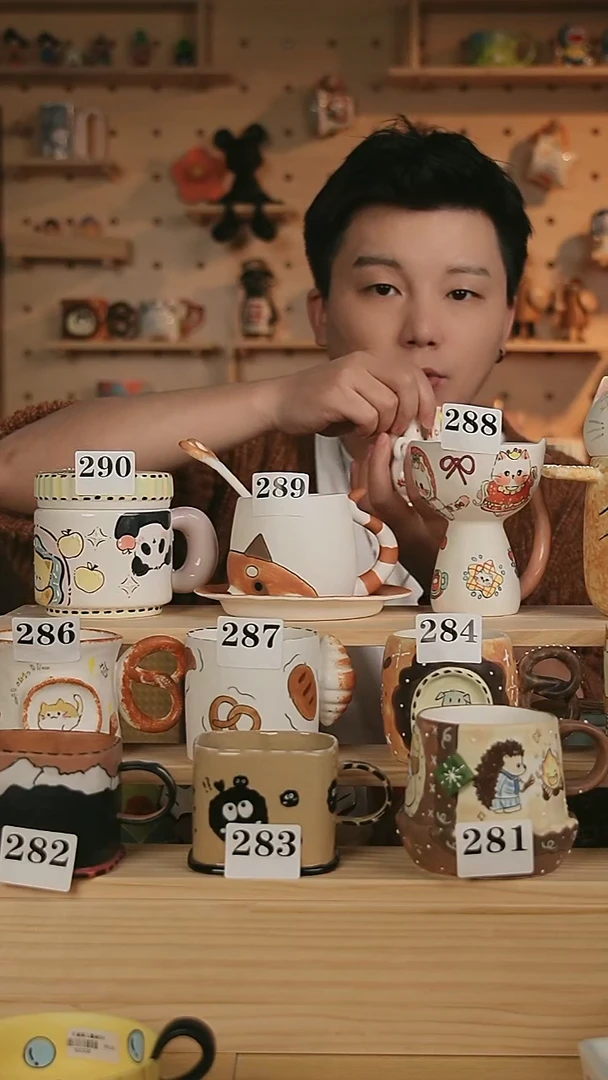 陶瓷景德镇设计师款冰箱贴随机