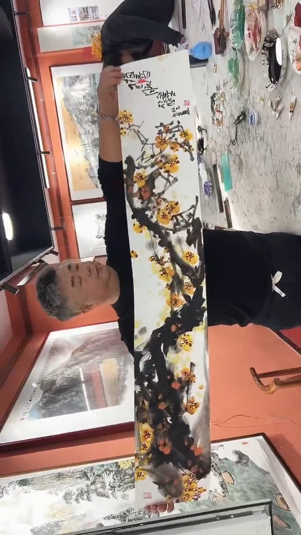 国画孟华文/国画/花鸟