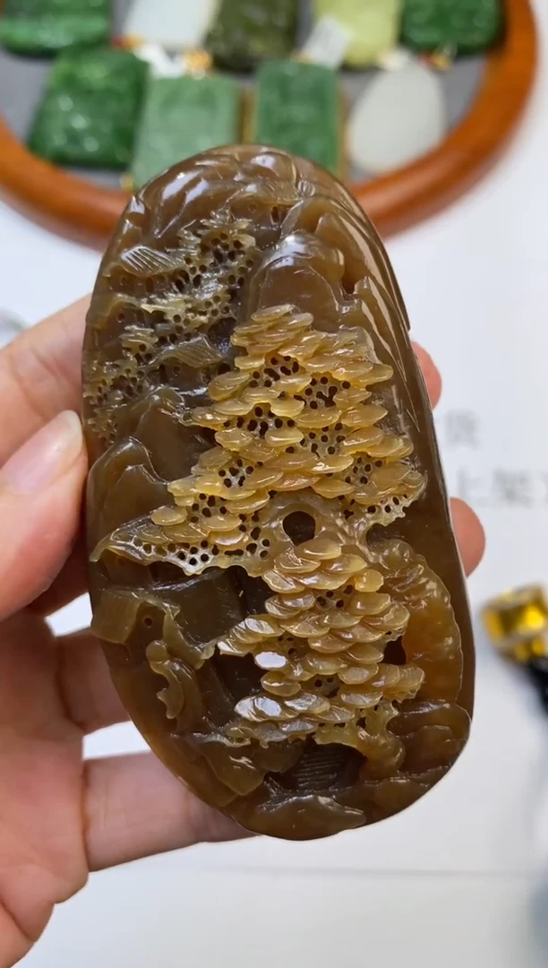 未镶嵌和田玉挂件高****g303341
