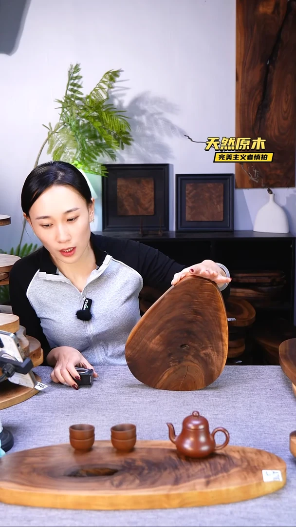木北美黑胡桃原木.干裂疤结不属于商品质量问题完美主义者慎拍