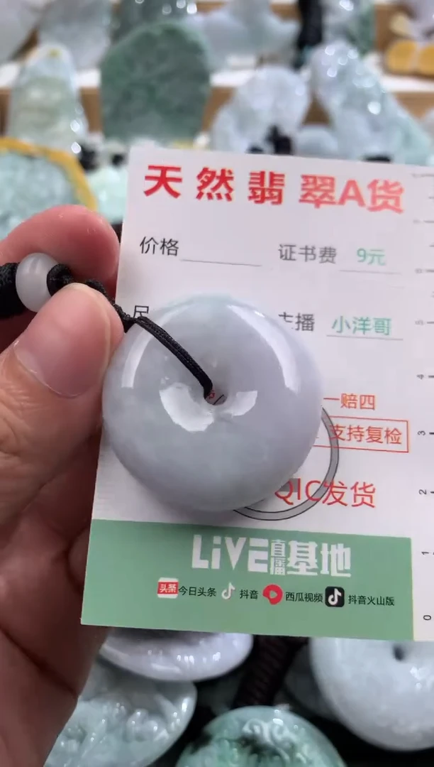 吊坠(不含链)未镶嵌翡翠1