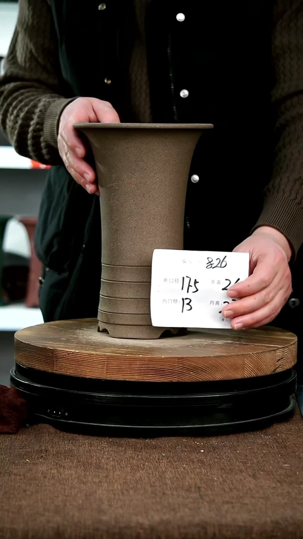 【闪购商品】紫砂花盆826宜兴紫砂花盆