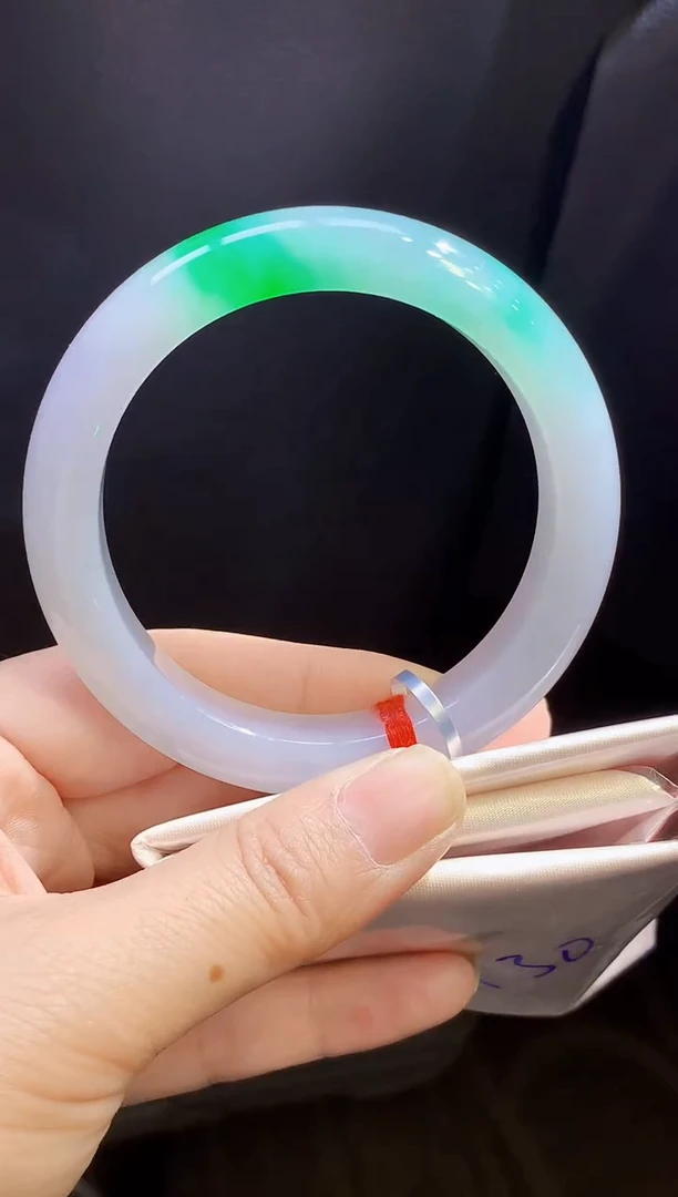 未镶嵌手镯翡翠翡翠手镯圈口57-t32