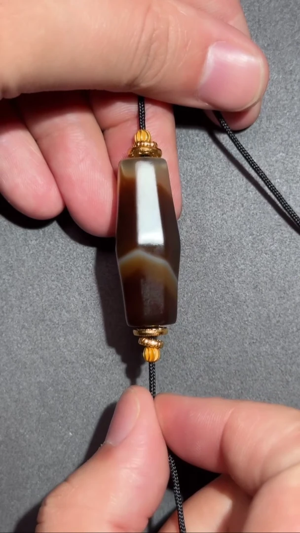 合金琉璃菱形缠丝项链13号