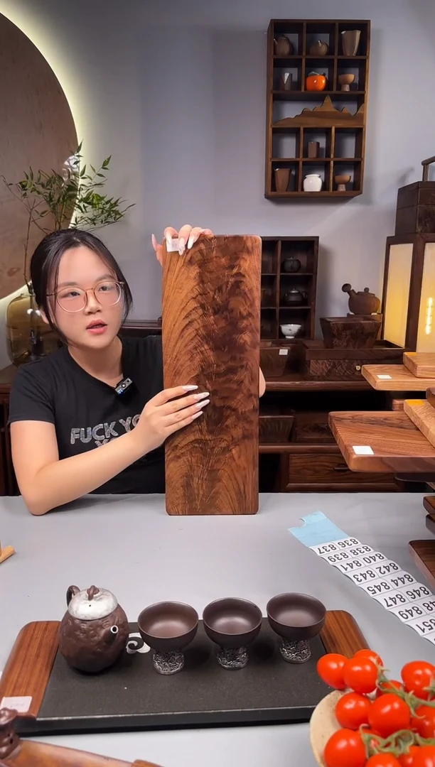 北美黑胡桃实木原木49.5*17