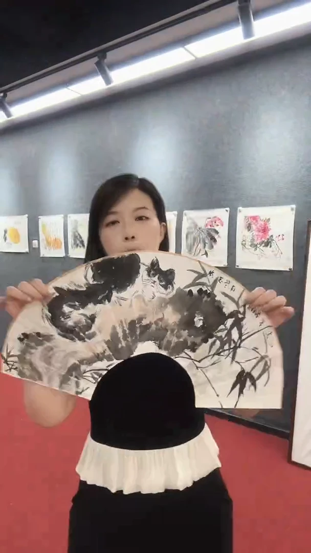 国画孟祥敏/国画/扇面