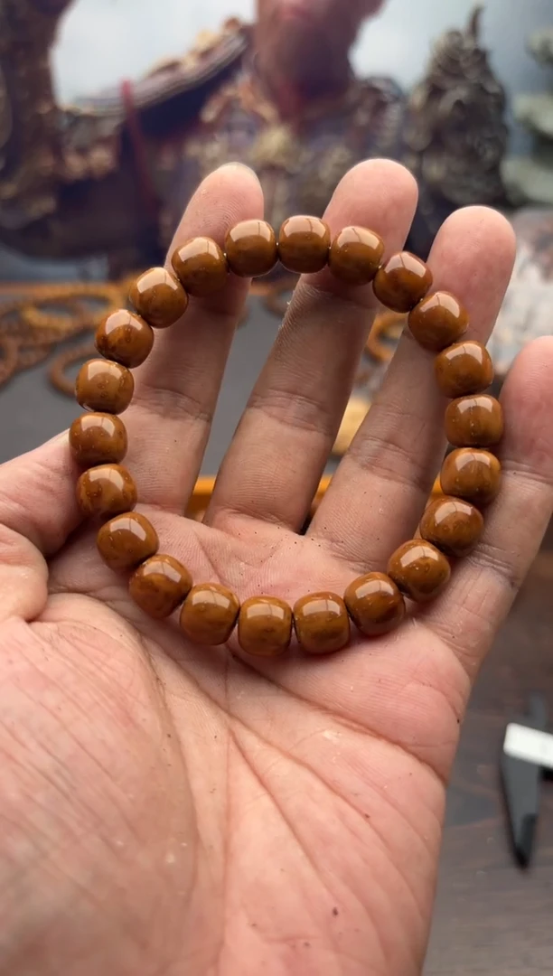 紫金鼠手串113号实心老邢