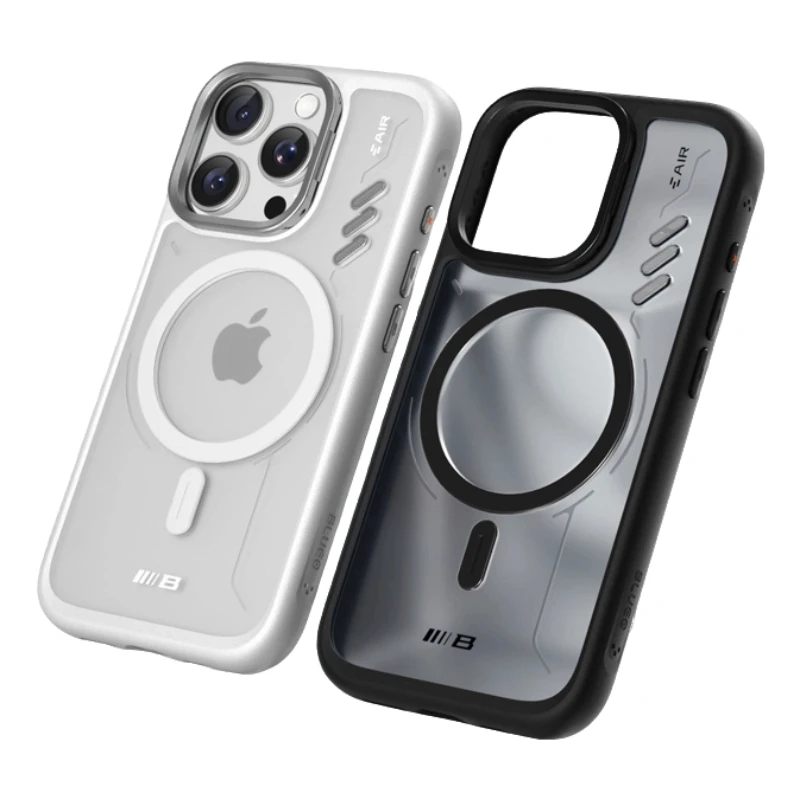 2025款蓝猩适用苹果16promax隐纱支点磁吸壳16proiPhone16手机壳