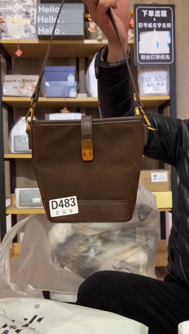 小牛剖层皮革老张家女包483