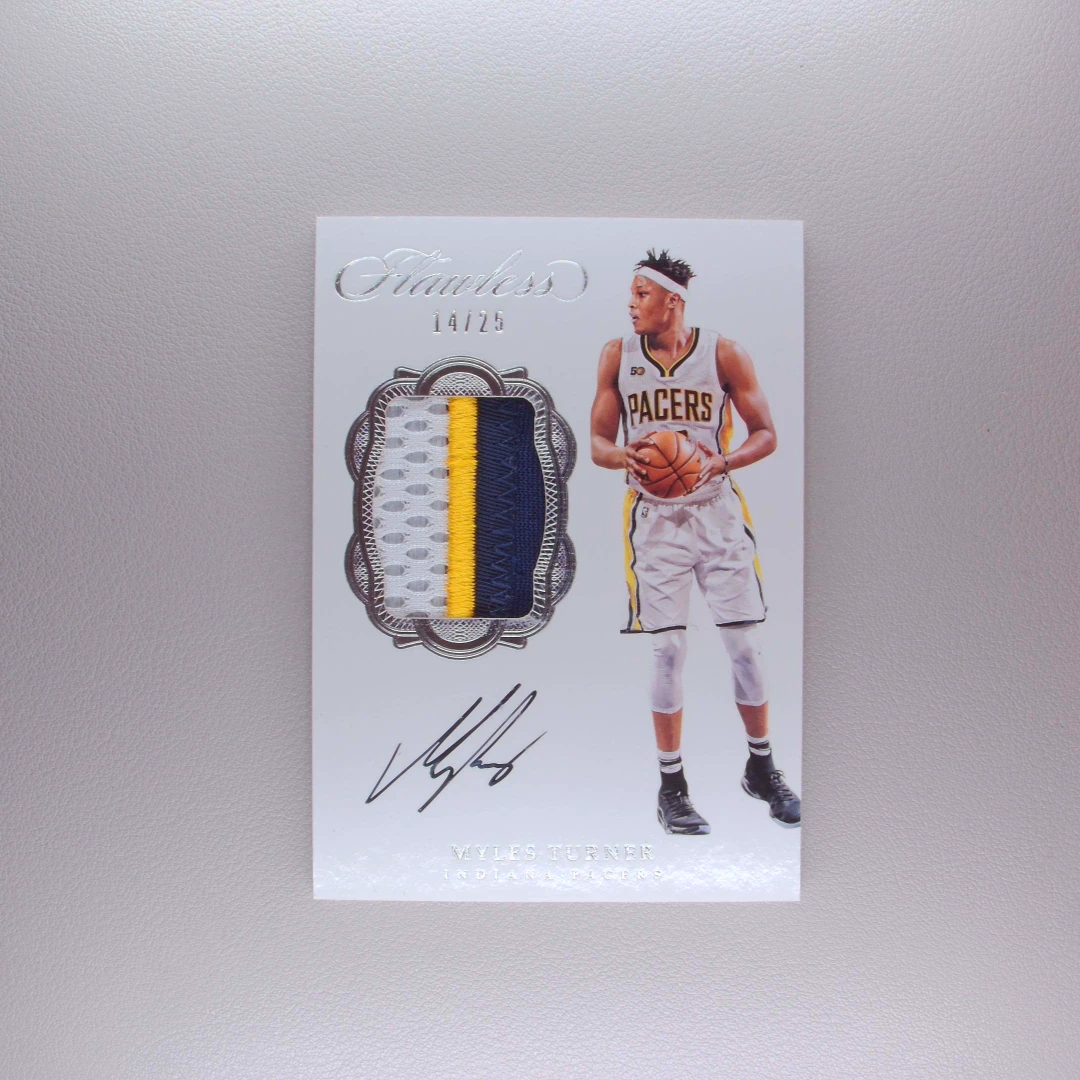 迈尔斯·特纳 25编 Flawless 帕尼尼NBA国宝手提球星卡