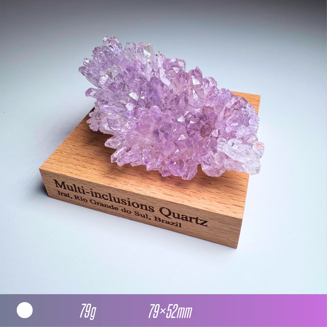 【异象水晶花/巴西】天然水晶水晶矿物摆设收藏