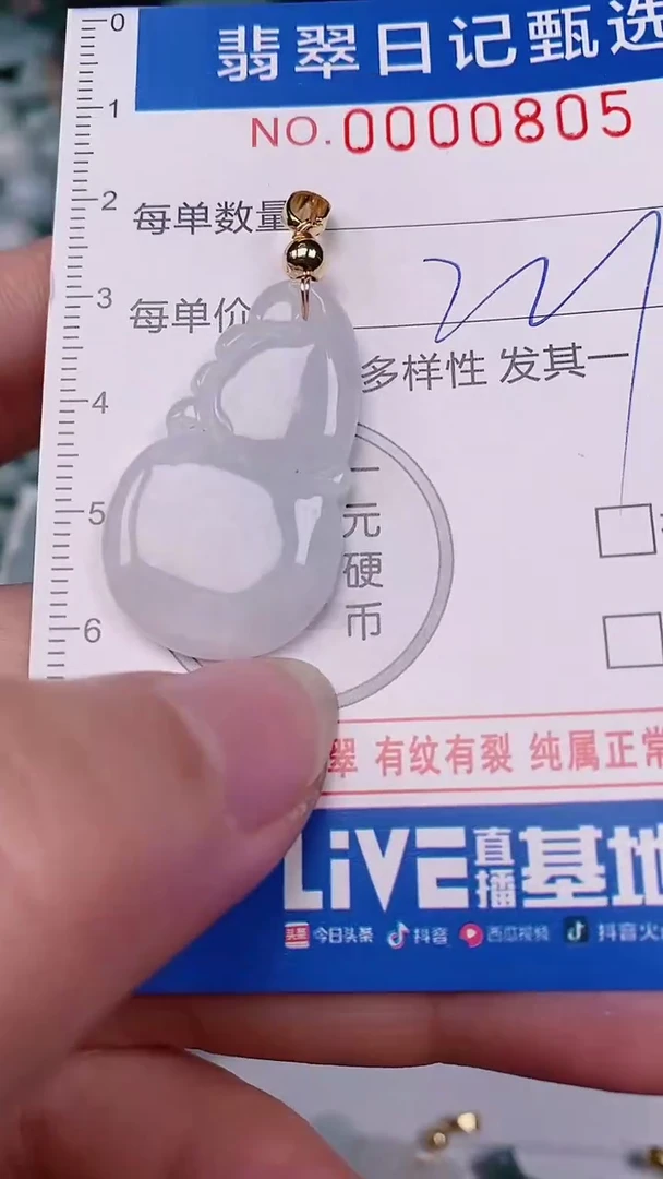 【闪购商品】翡翠颈饰未镶嵌00000805