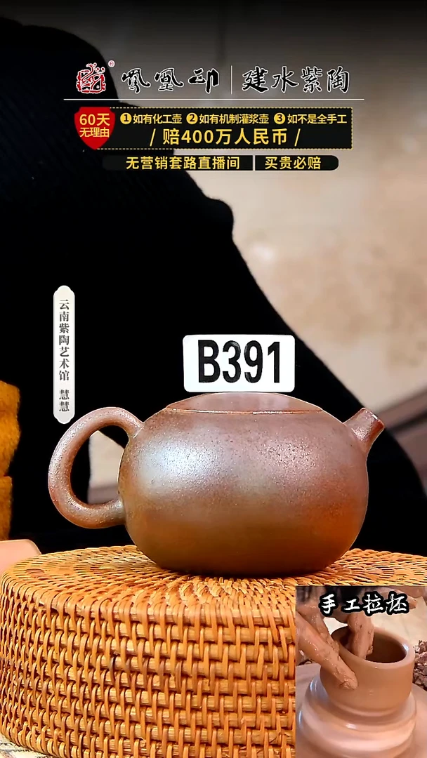 【闪购商品】凤凰印柴烧     391