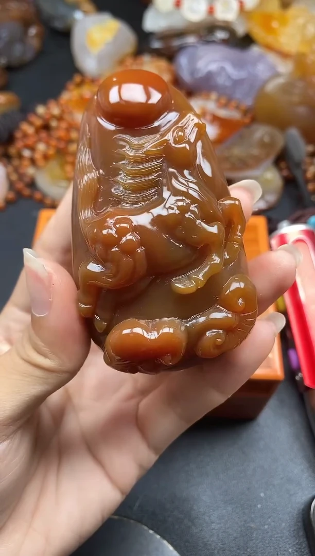 未镶嵌1玛瑙/玉髓逐*ll