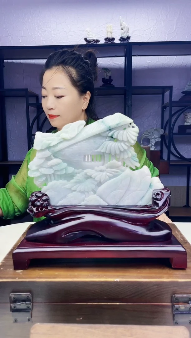 未镶嵌定制翡翠毛货09280222