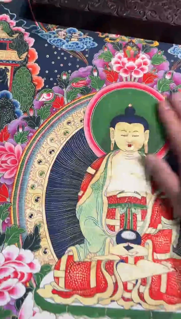 卷轴画东东唐卡tk16