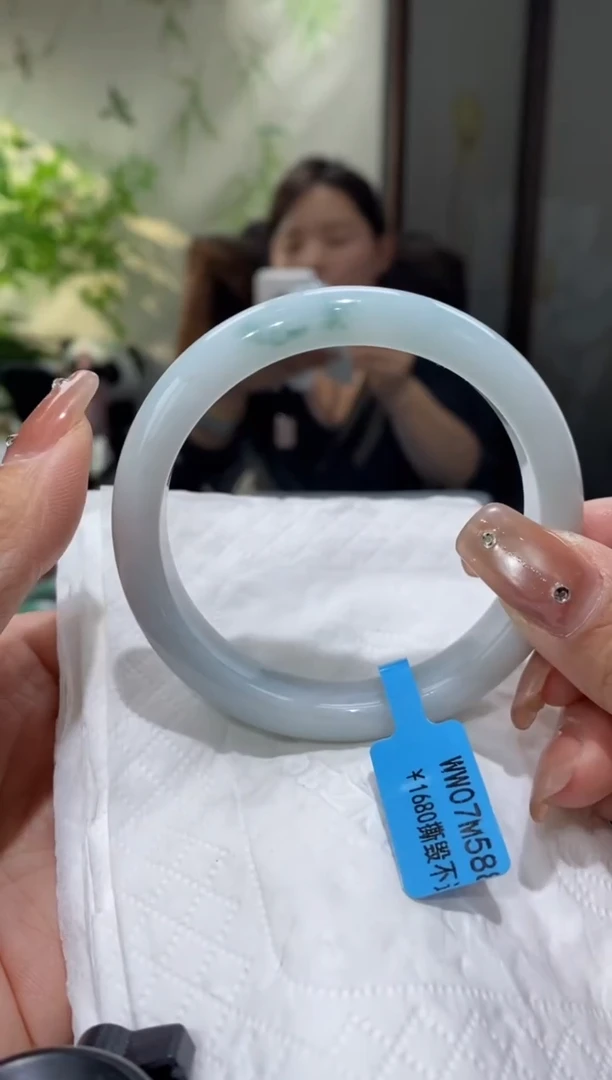 未镶嵌手镯翡翠圈口58.6