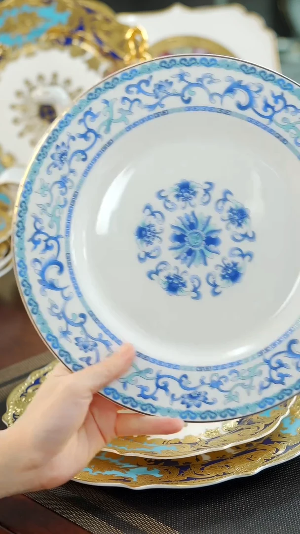 【闪购商品】瓷片10.52英寸平盘2个打包 福利价