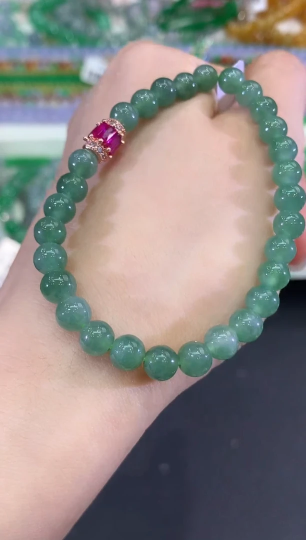 未镶嵌手串翡翠C67