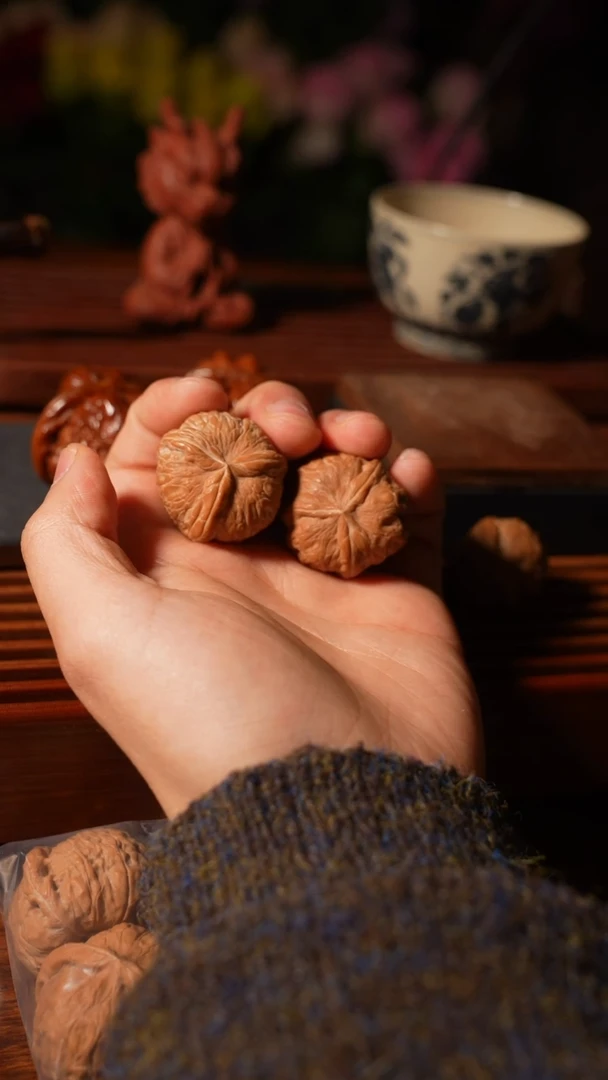 核桃元宝三棱32.。。。。。