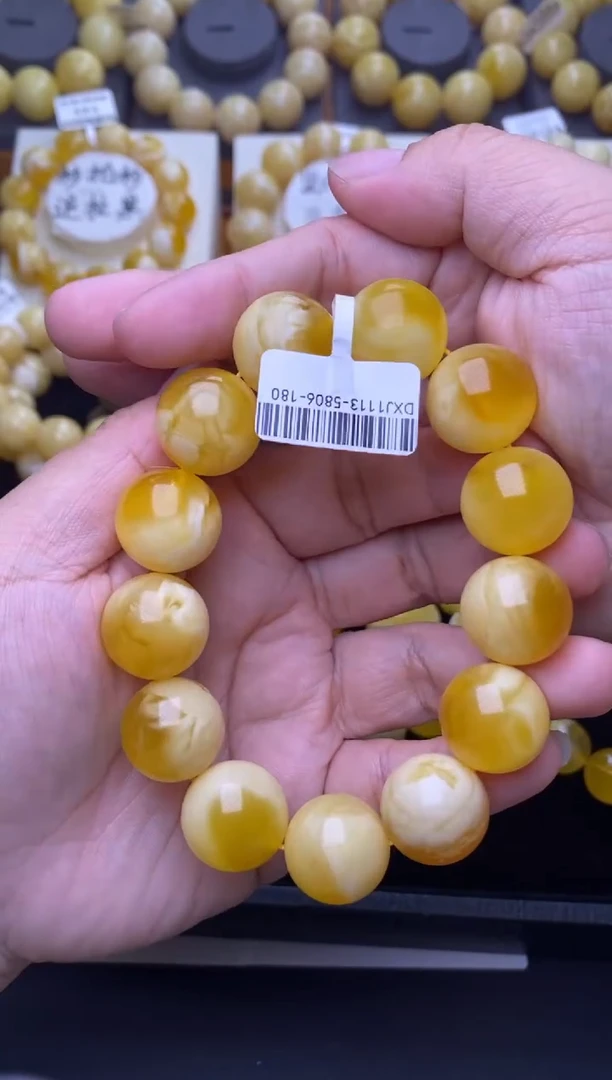 裸石琥珀未镶嵌大小姐珠宝严选62