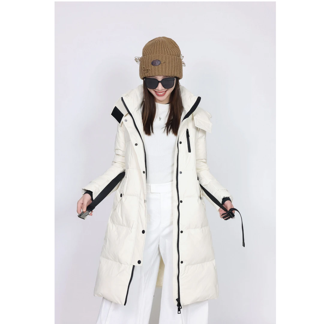 Auuuu/MasiliEr 长款时尚休闲保暖秋冬鹅绒服G34MS2C0037