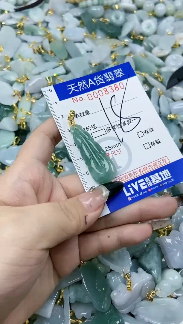 【闪购商品】翡翠颈饰未镶嵌天然A货翡翠