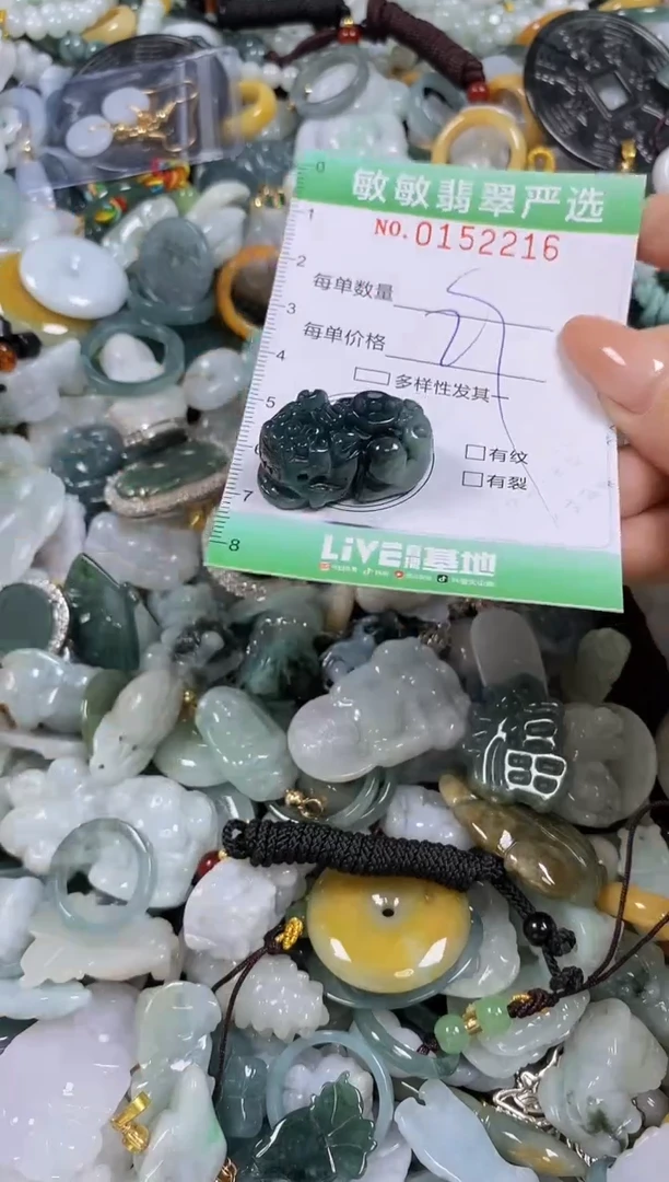 翡翠未镶嵌颈饰闪购0152216