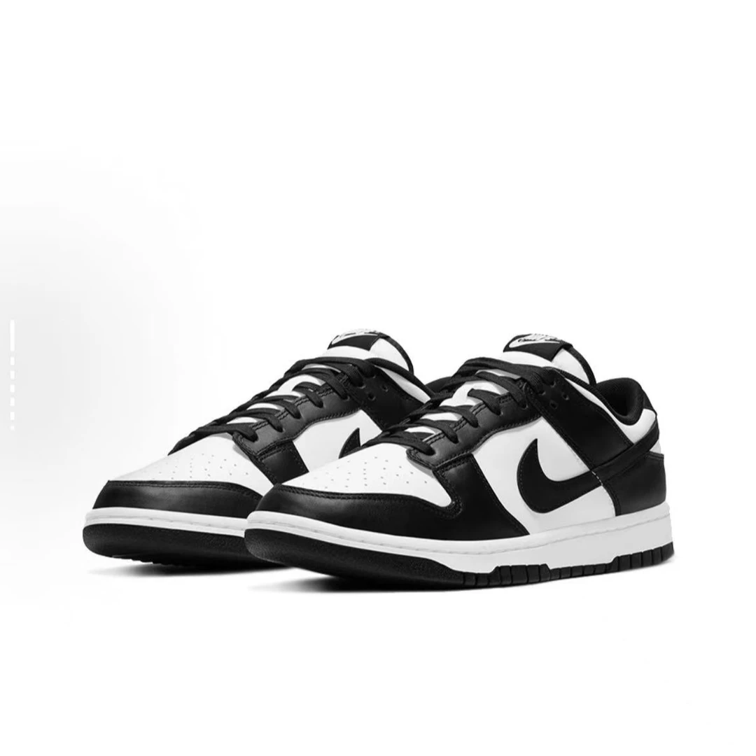 NIKE/耐克Dunk Retro经典现代流行结合耐磨黑白熊猫DD1391-100