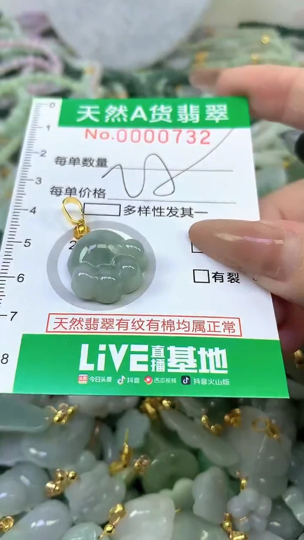 颈饰未镶嵌翡翠未镶嵌纯天然A货翡翠