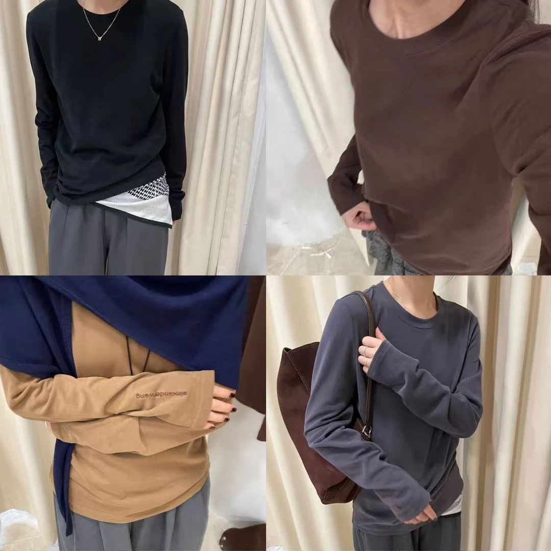 T-507六色圆领打底衫